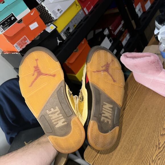 Size 5.5 - Jordan 5 SP x Off-White Mid Sail main image 6